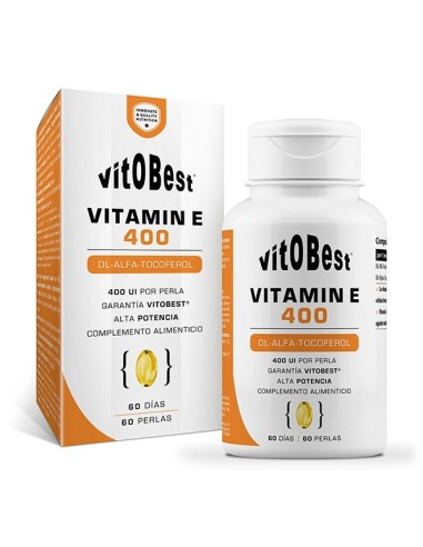 Vitamin E 400 60 perlas de Vitobest
