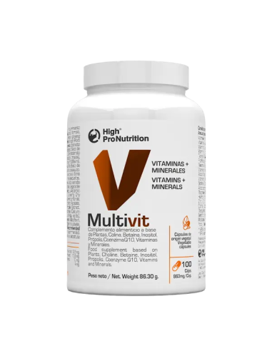 Multivit 100 cápsulas de High Pro Nutrition