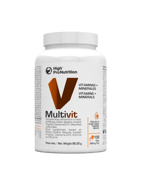 Multivit 100 cápsulas de High Pro Nutrition