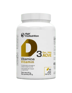 Vitamina d3 con AVOE 90 perlas de High Pro Nutrition