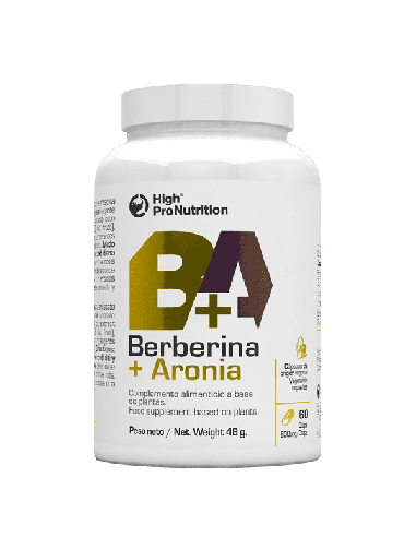 Berberina + Aronia 60 cápsulas de High Pro Nutrition