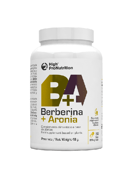 Berberina + Aronia 60 cápsulas de High Pro Nutrition
