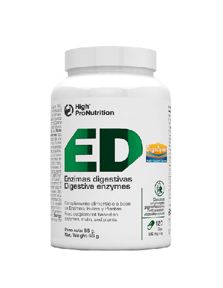 Enzimas Digestivas 120 cápsulas de High Pro Nutrition