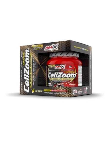 Pre-entreno CellZoom Frambuesa 315g de Amix