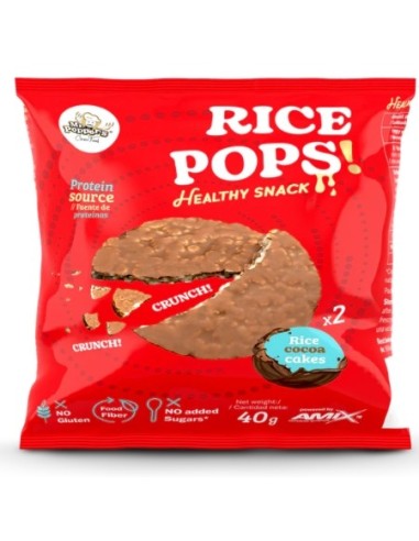 Rice Pops 40g Tortitas de arroz  de Amix Mr. Poppers