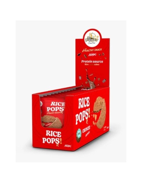 Rice Pops 12x40g Tortitas de arroz de Amix Mr. Poppers