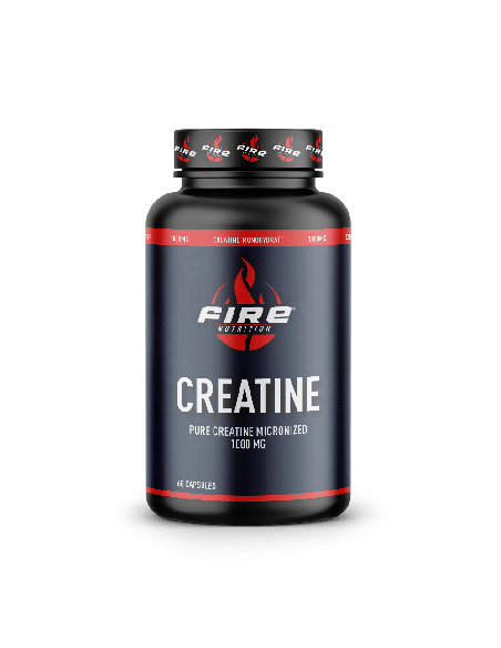 Pure Creatine 1000 mg 60 Cápsulas de Fire Nutrition