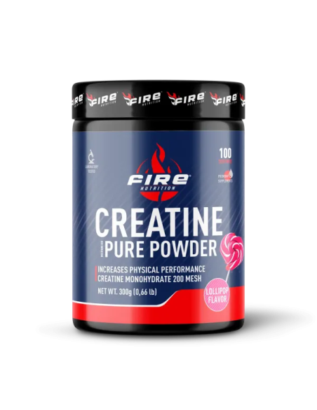 Pure Creatine Powder 300g 200 Mesh de Fire Nutrition