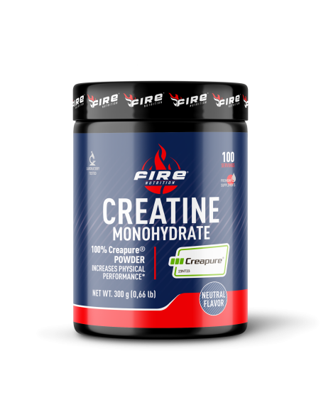 Creatine Powder 300g  Creapure® de Fire Nutrition