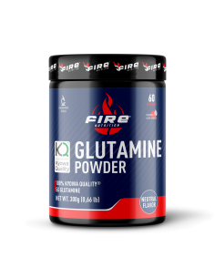 L-Glutamine Powder 300g  Kyowa® de Fire Nutrition