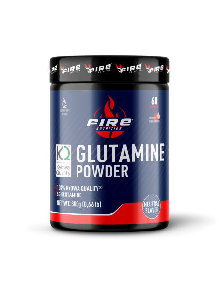L-Glutamine Powder 300g  Kyowa® de Fire Nutrition