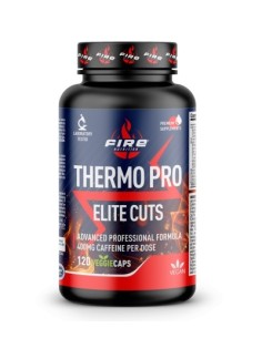Thermo Pro Elite Cuts 120 Cápsulas de Fire Nutrition