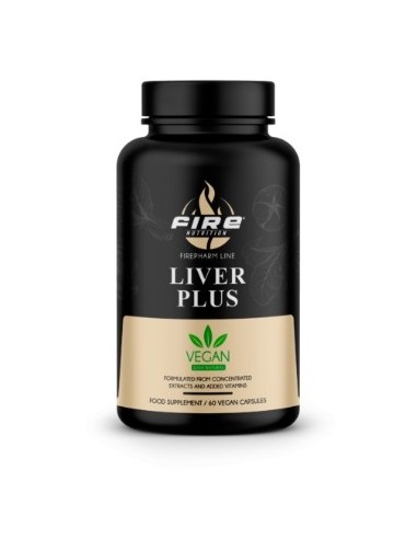 Liver Plus 60 Cápsulas de Fire Nutrition