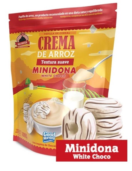 CREMA DE ARROZ Good Morning 1Kg Minidona de Max Protein