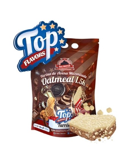 HARINAS DE AVENA "TOP FLAVORS" 1,5Kg de Max Protein