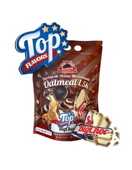 HARINAS DE AVENA "TOP FLAVORS" 1,5Kg de Max Protein