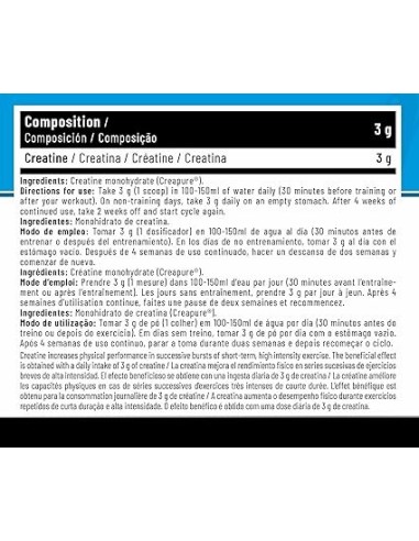 100Pure Creatine Creapure 300g de Natly