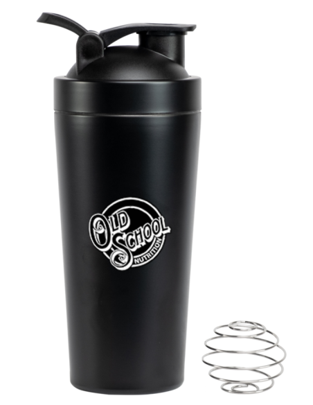 Shaker metálico Old School Nutrition de 739 ml