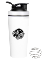 Shaker metálico Blanco Old School Nutrition de 739 ml