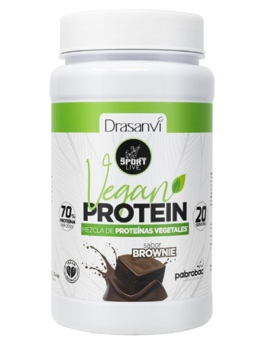 Vegan Protein 600g de Drasanvi