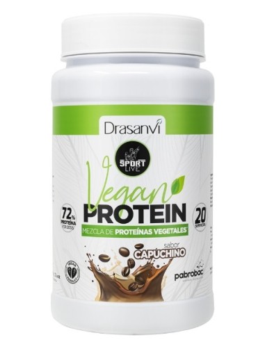 Vegan Protein 600g de Drasanvi