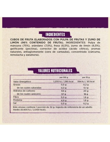 Snack'in Fruit Bites 32g de Snack´in For You