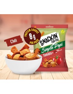 Snack'in Simple Pops Tomato Spicy 35g de Snack´in For You 2