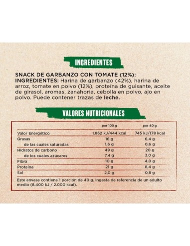 Snack'in Simple Pops Tomato Spicy 35g de Snack´in For You