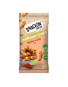 Cauliflower Puffs Paprika and Lime 80g de Snack´in For You