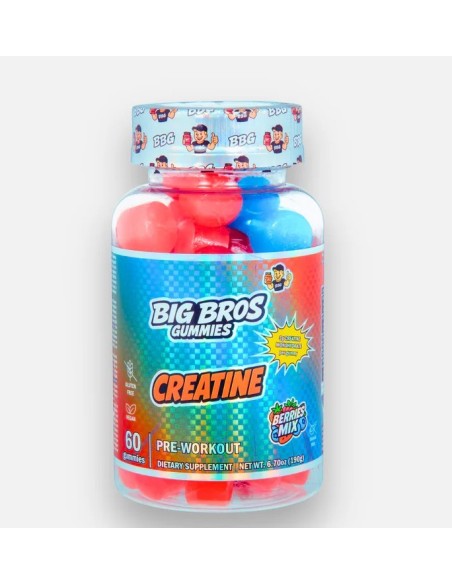 Creatine 60 Gummies Mix de Big Bros