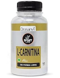 L-Carnitina 500 mg 90 Cápsulas de Drasanvi