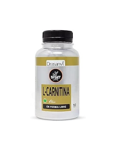 L-Carnitina 500 mg 90 Cápsulas de Drasanvi