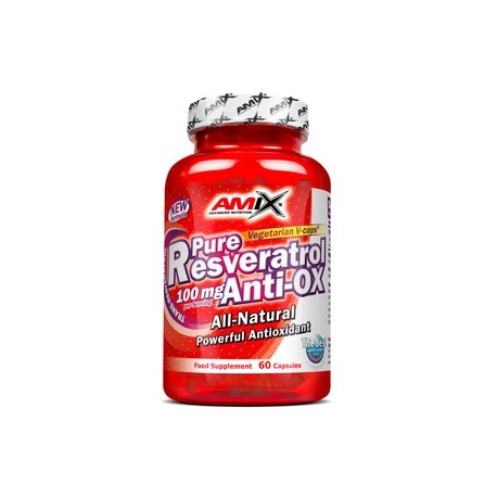 Pure Resveratrol Anti-Ox 60 Caps