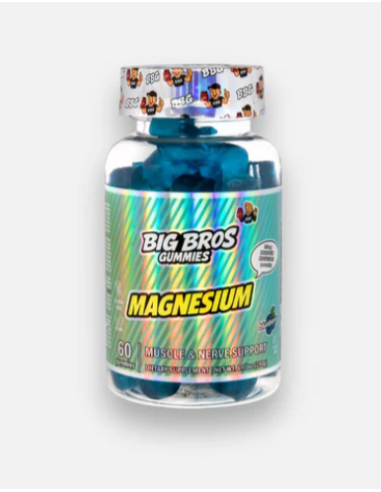 Magnesium 60 Gummies Arándanos de BigBros