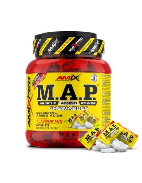 M.A.P Muscle Amino Power 60 chewables de Amix