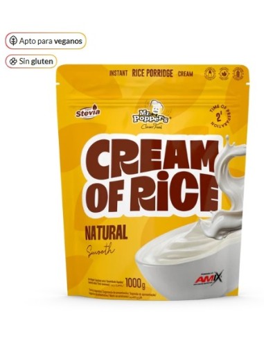 Crema de arroz Cream of Rice - MR POPPER'S® 1Kg