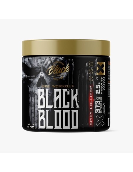 Black Blood Pre-Workout 300g de American Nutrition