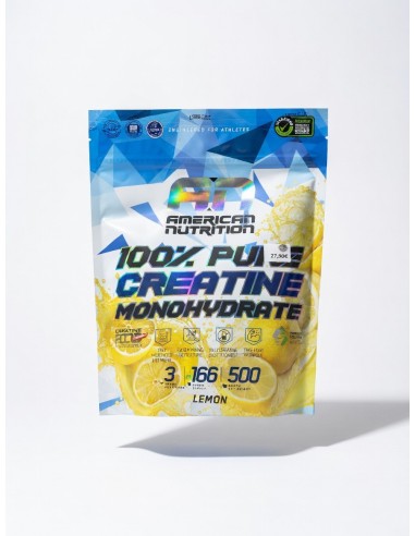 100% Creatine Monohydrate 500g 200 Mesh de American Nutrition
