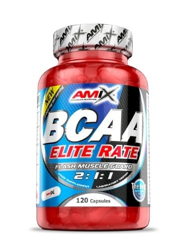 BCAA Elite Rate 120 caps de Amix