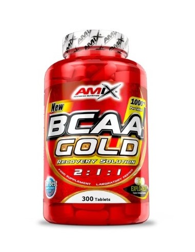 BCAA Gold 2:1:1 300 tabletas de Amix