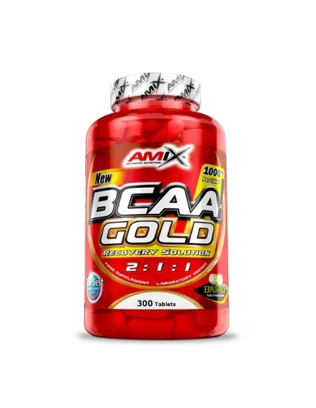BCAA Gold 2:1:1 300 tabletas de Amix