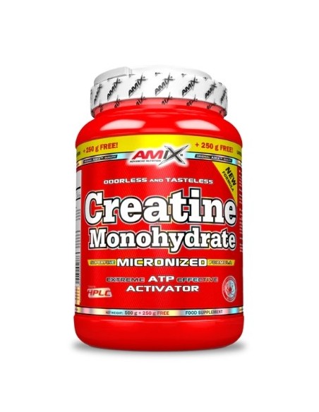 Creatina Monohidrato 500 g + 250 g Gratis de Amix