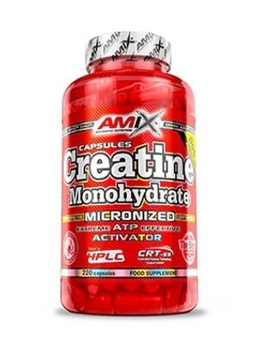 Creatina Monohidrato 220 caps de Amix