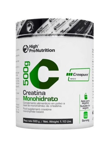 Creatina Monohidrato Creapure® 500g de High Pro Nutrition