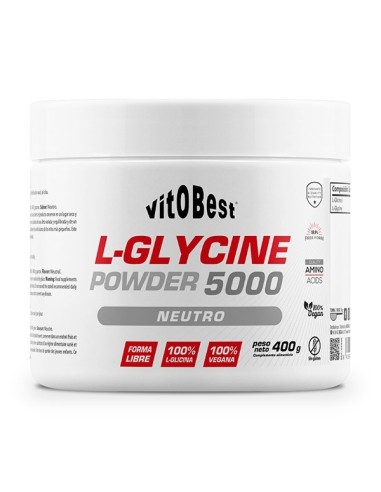L-Glycine 5000 (Polvo) 400g de Vitobest