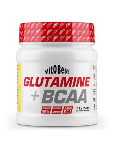 Glutamine+BCAA 500g de Vitobest