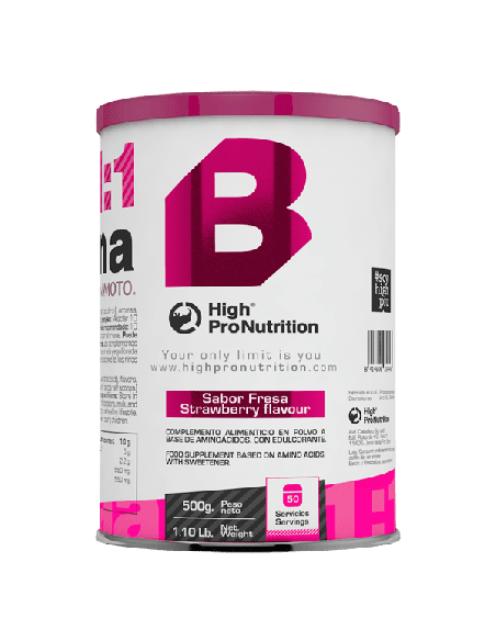 BCAA 4:1:1 + Glutamina 500g de High Pro Nutrition