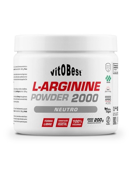 L-Arginine Powder 2000 200g de Vitobest