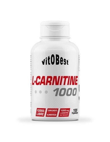 L-Carnitine 1000 100 Cápsulas de Vitobest
