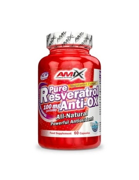 Pure Resveratrol Anti-OX 60 caps de Amix